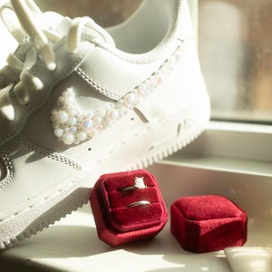 Custom Bridal Shoes Nike Airforce One