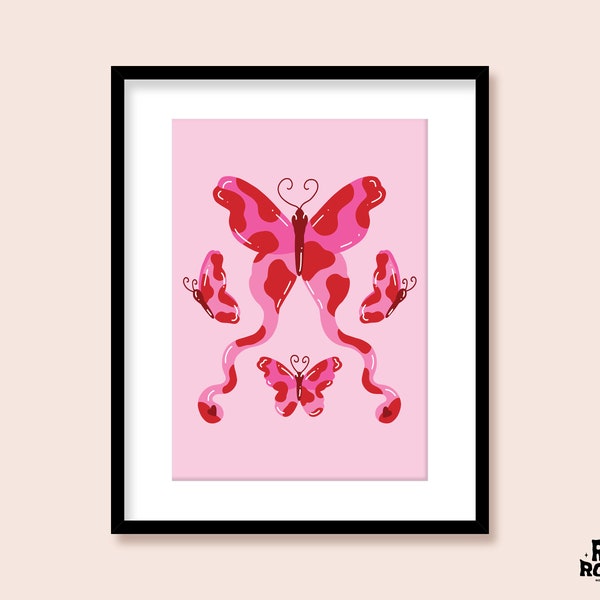 Butterfly Print - Etsy