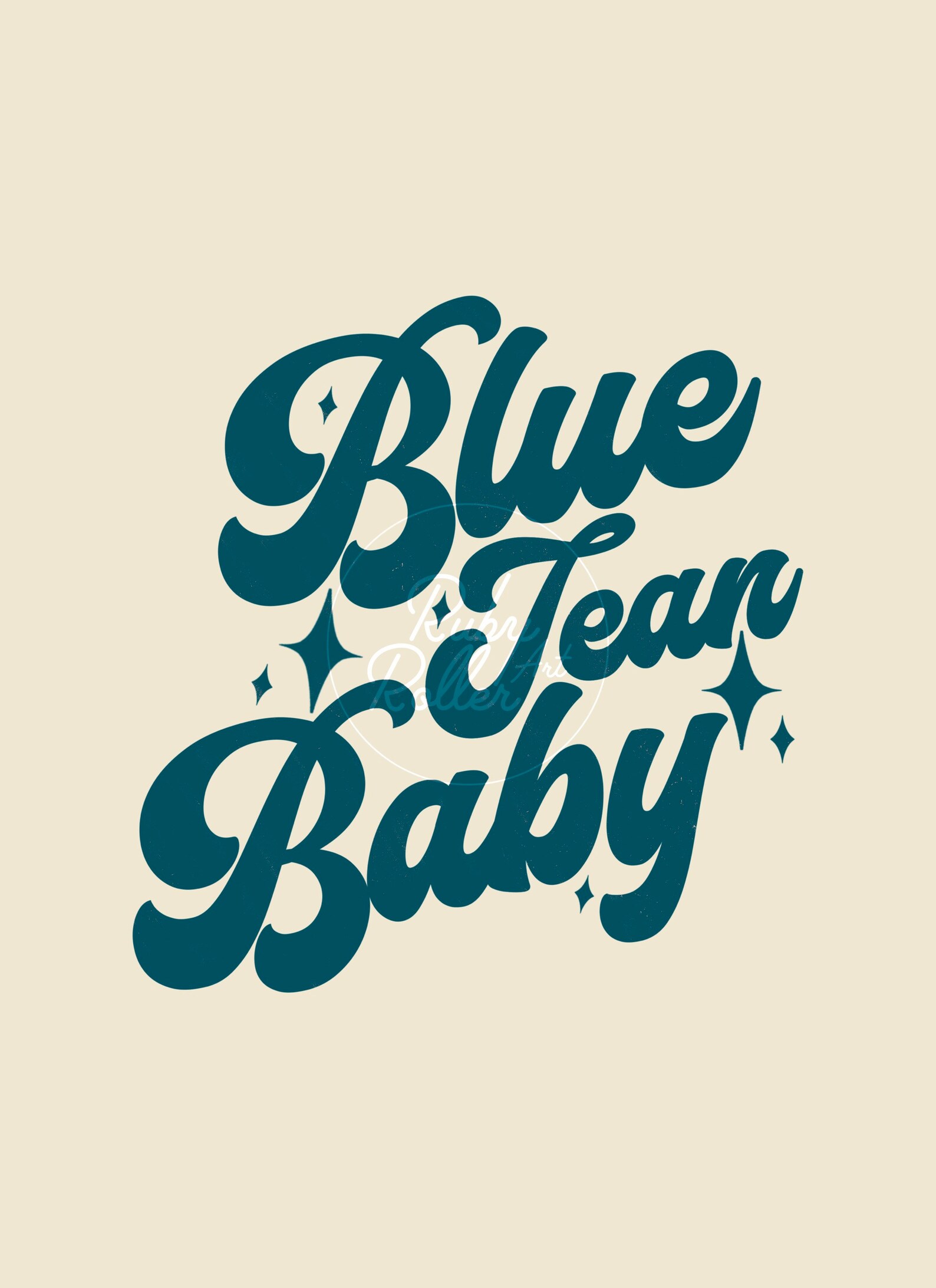 Blue Jean Baby Tiny Dancer by Elton John Print 70s Wall Etsy