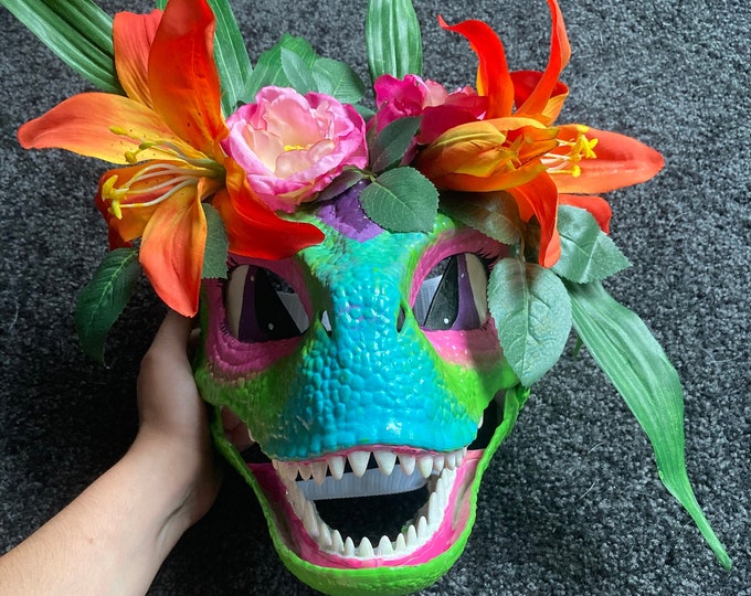 Utah Raptor Mask Utahraptor Dinosaur Mask - Etsy Canada