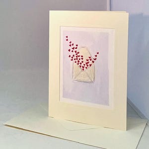 Aquarellmalerei, Originalkunst, Klappkarte, Glückwunschkarte, Blumen, Blumenbilder, Blumengemälde, minimalart, artfllowers, fineart,