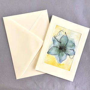 Aquarelschilderij, originele kunst, vouwkaart, wenskaarten, bloemen, bloemenfoto's, bloemenschilderijen, minimalistische kunst, kunstbloemen, beeldende kunst,