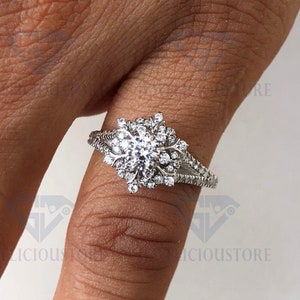 Zales snowflake ring deals