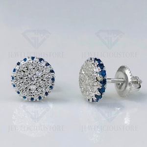 Vera Wang Love Collection Earrings Silver Earrings Diamond Earrings Screw Back Stud Earrings Blue Sapphire xo Earrings Gold Earrings Etsy