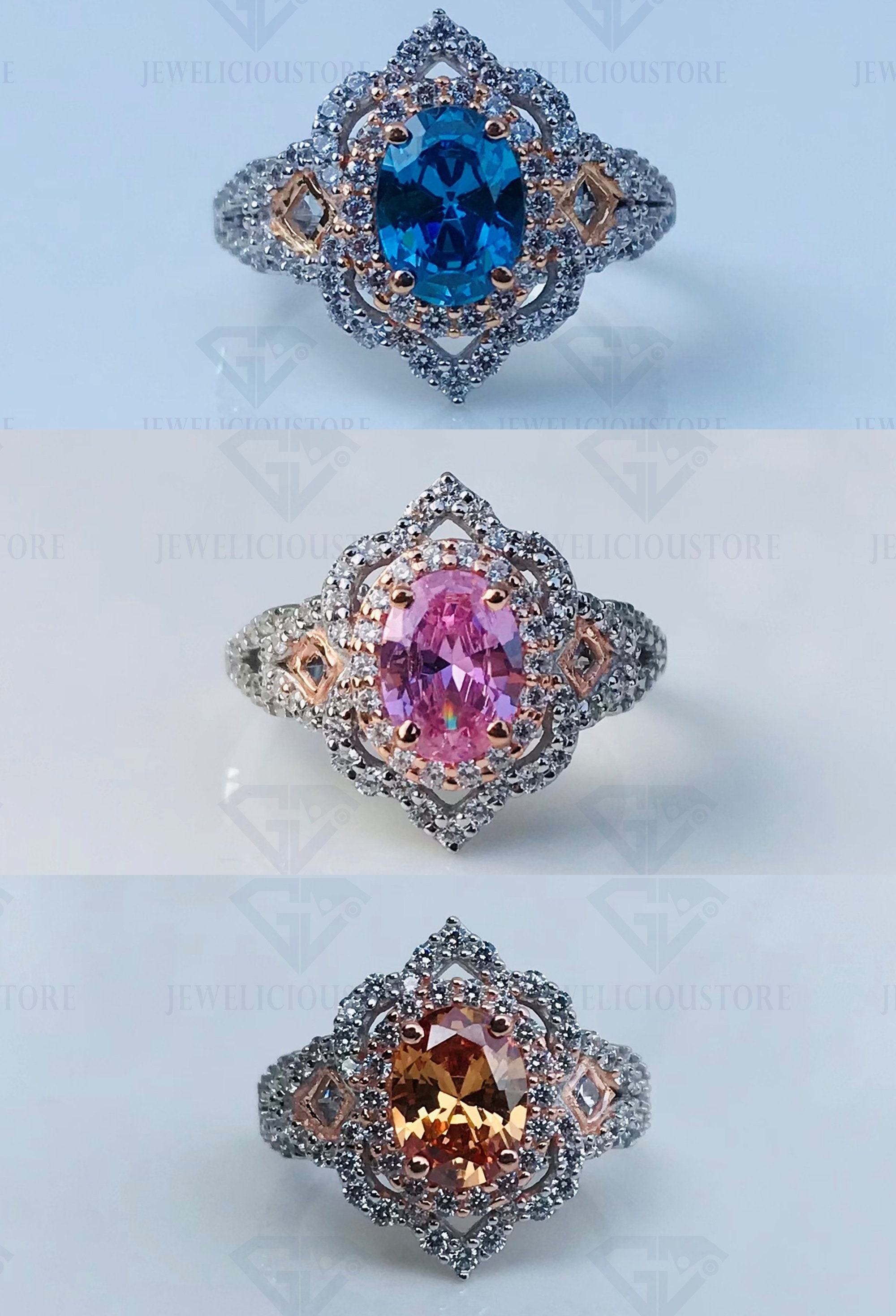Disney aurora morganite ring deals