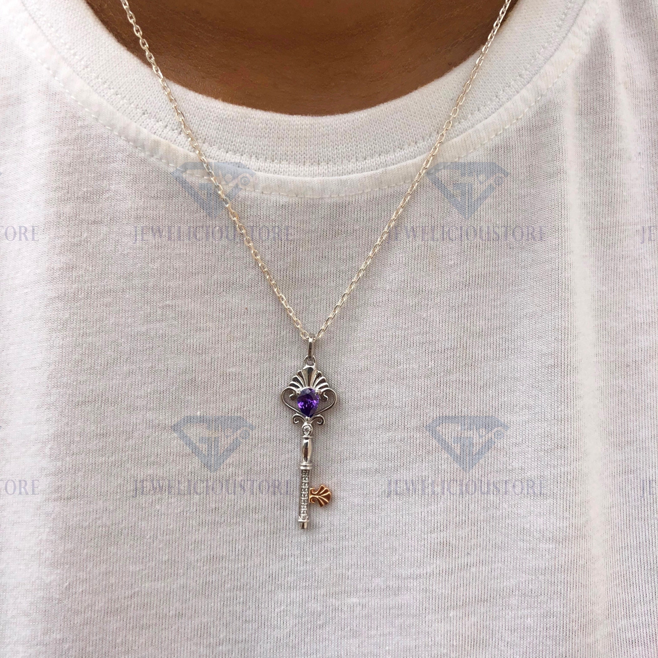 Enchanted Disney Princess Fine Jewelry Womens Purple Amethyst Etsy UK