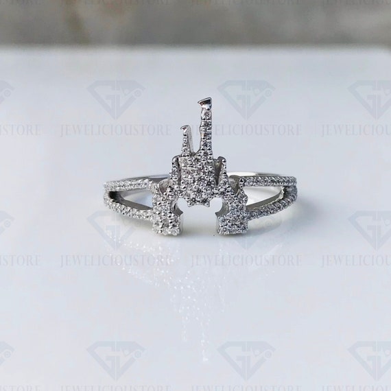 Disney Fine Jewelry Ring Stackable Band Ring Gift for Women s