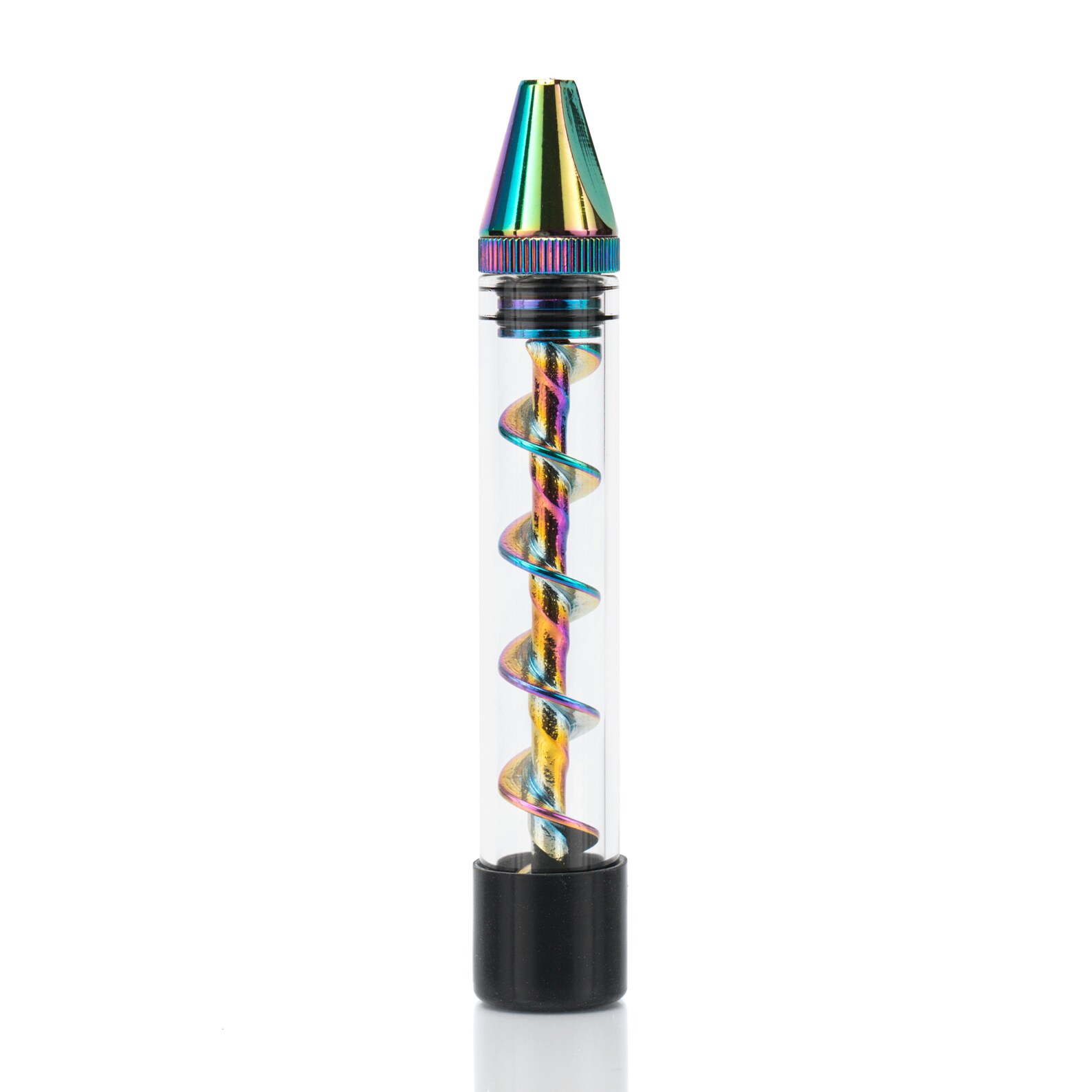 Glass Blunt Twist Pipe Custom and Handblown Glass. Multi Etsy UK