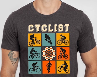 Cyclist Shirt, Funny Bike Tshirt, Bike Lover Gift Shirt, Bicycle Tee, Cycling Tee, Biking Tee, Bicycle Tshirt,, Biker Unisex Tee