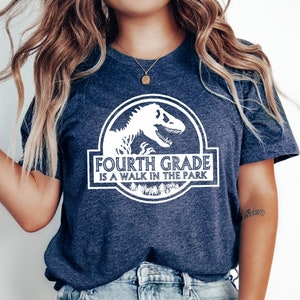 Fourth Grade is a Walk in the Park Shirt, 4th Grade Team Tee, Fourth Grade Tshirt, Back to School 4th Grade Tee, Fourth Grade Teacher Crew