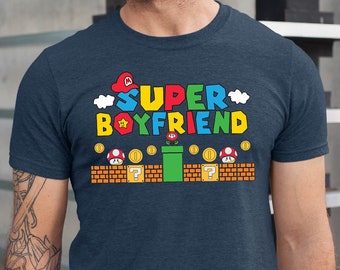 Super Boyfriend  Shirt, Funny Boyfriend Tshirt, Gamer Boyfriend Tee, Valentine's Day Boyfriend Tshirt Tshirt, Boyfriend Birthday Gift Tee