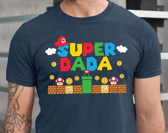 Super Dada Shirt, Funny Dada Tshirt, Father's Day Shirt, Gamer Dada Shirt, Father Gift Tee, Fathers Day Gift Funny Dada Shirt, Dada Tee