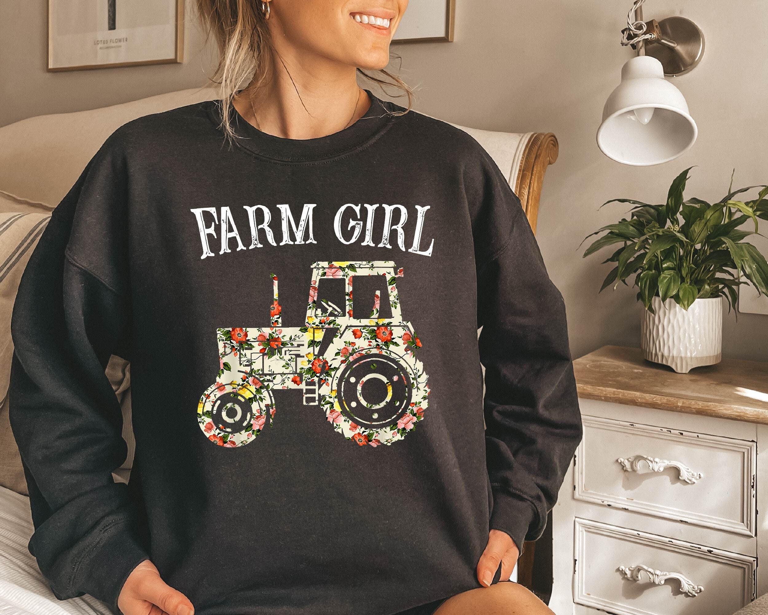 Farm Girl Sweatshirt Country Girl Sweatshirt Farmers Sweatshirt