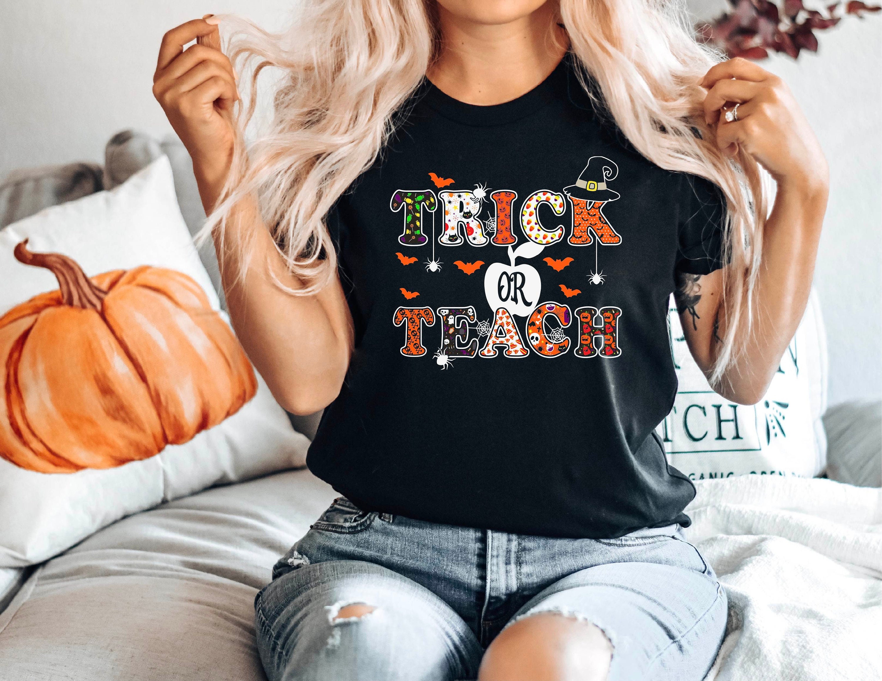 halloween teacher shirt