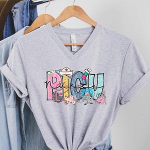 PICU Nurse Shirt, Peds ICU Tech Tshirt, Pediatric Intensive Care Unit Nurse Gift Long Sleeve, PICU Nurse Tee