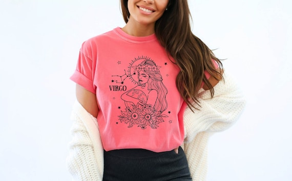 Virgo Zodiac Tshirt, Astrology Virgo Shirt, Virgo Zodiac Birthday Gift Tee, Astrology Virgo Zodiac Gift Shirt, Cute Virgo Zodiac Gift Shirt