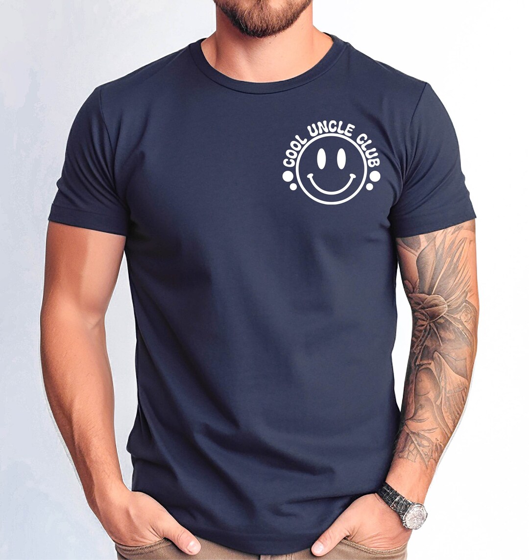 Cool Uncle Club Shirt, New Uncle Gift Tshirt, Funny Gift for Uncle to ...