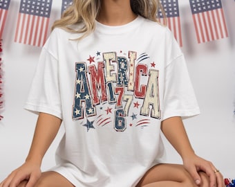 America 250th Anniversary Shirt, 4th of July Shirt, Comfort Colors T-Shirt, 1776- 2026 Independence Day Tee, Patriotic Tee, USA kid shirts