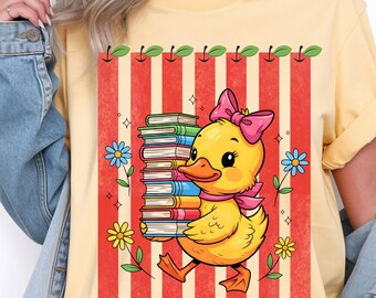 Cute Duck Back To School Shirt, Funny Duck Teacher Shirt Design, Cute Duck Teacher Assistant Gift, Classroom Boss Duck Teacher Shirt