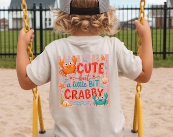 If Crabby Return to Beach Shirt, Cute Vintage Summer Graphic Tee, Trendy Womens Beachwear, Coastal Vacation Gift TShirt,Comfort Colors shirt