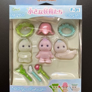 Sylvanian Families Japanese Fairy Set Misty Forest Bran NEW RARE