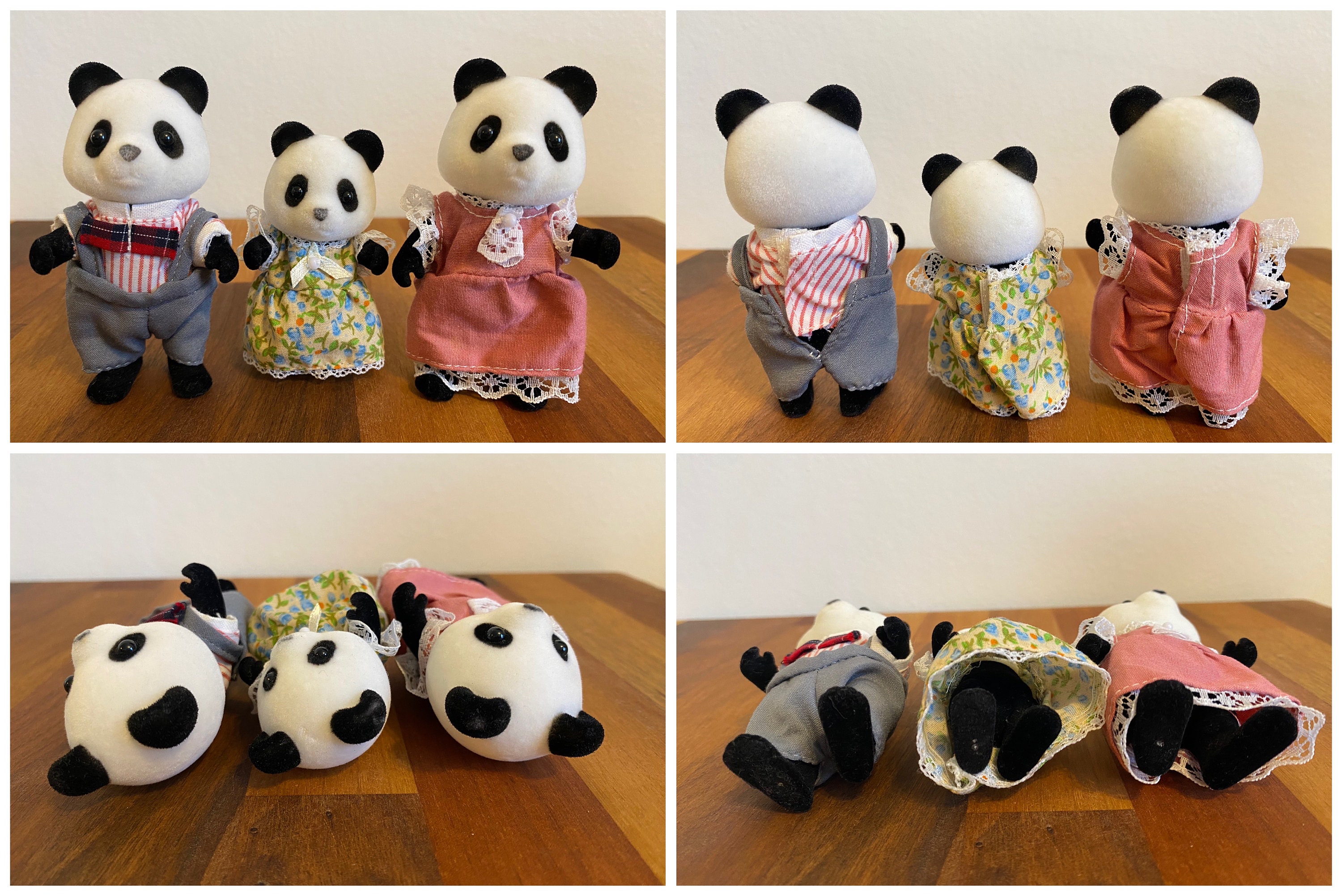 The Bamboo Panda Family - Sylvanian Families