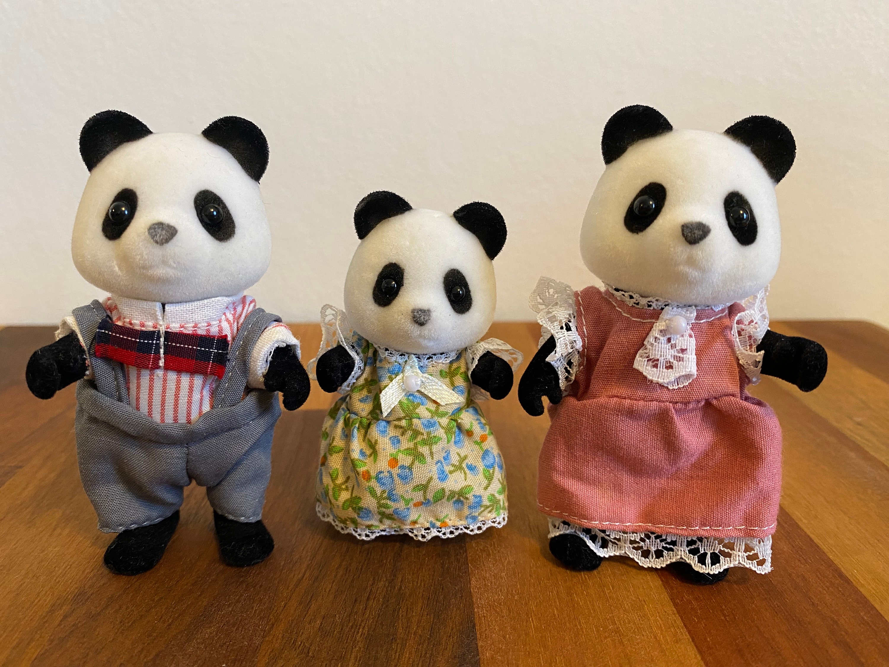 Sylvanian Families Owl, Panda, Goat, Koala Family Figures Discontinued Rare  Vintage Calico Critters 