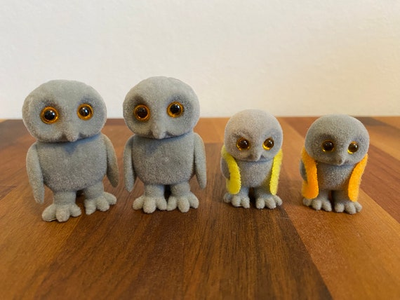 Sylvanian Families Owl, Panda, Goat, Koala Family Figures Sylvanian Families Owl, Panda, Goat, Koala Family Figures