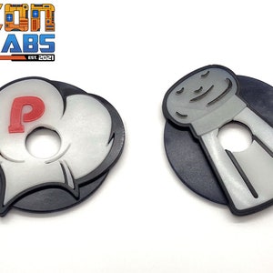 Burgertime Arcade 1up Joystick Dust Covers (set Of 2)