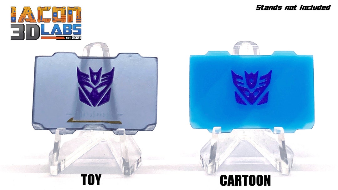 Custom Decepticon Chest Insert for Fans Toys RP-01 Acoustic Wave and RP ...