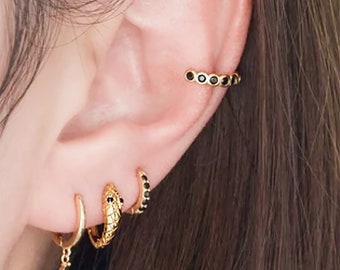 Roseoro Roscado Pendientes Largos Pendientes Doblados Tiras Roseoro Roscado Pendientes Largos Pendientes Doblados Tiras