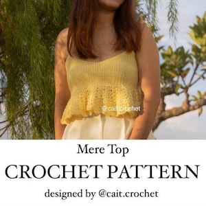 Mere Top Crochet Pattern