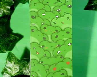 Marcador de un montón de ranitas