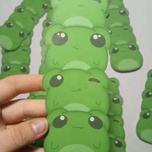 Stack of Froggies Bookmark