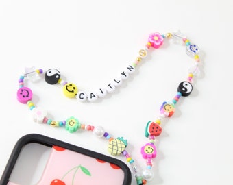 Custom Rainbow Phone Charm