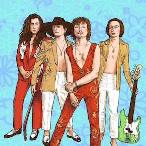 Greta Van Fleet Kunstdruck