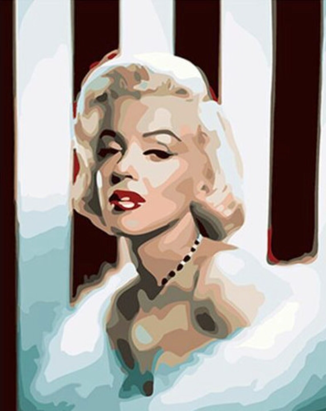 Marilyn Monroe Adult Painting by Number Painting by Numbers Etsy