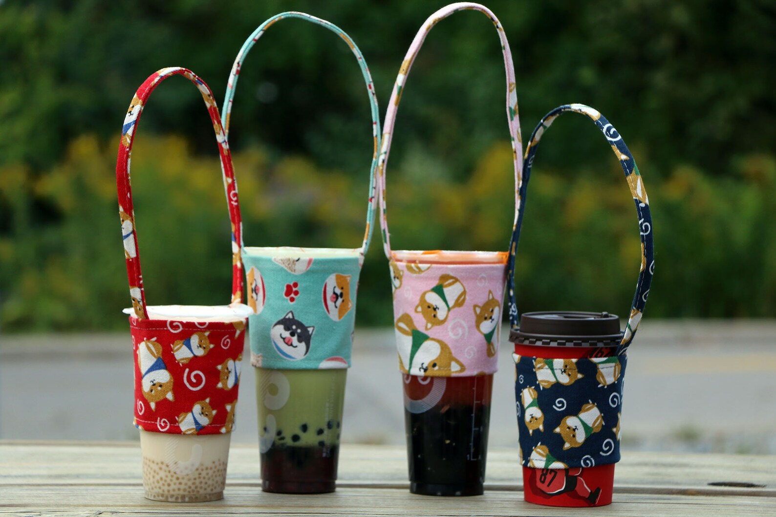 Bubble Boba Tea Coffee Cup Carrier Holder with Straw Holder Etsy