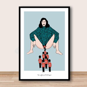 Poster - Gli inglesi sono sbarcati - Poster A4/A3 - Espressioni francesi