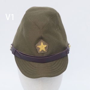WW2 Imperial Japanese Army Officer Field Cap Gabardine Winter IJA IJN