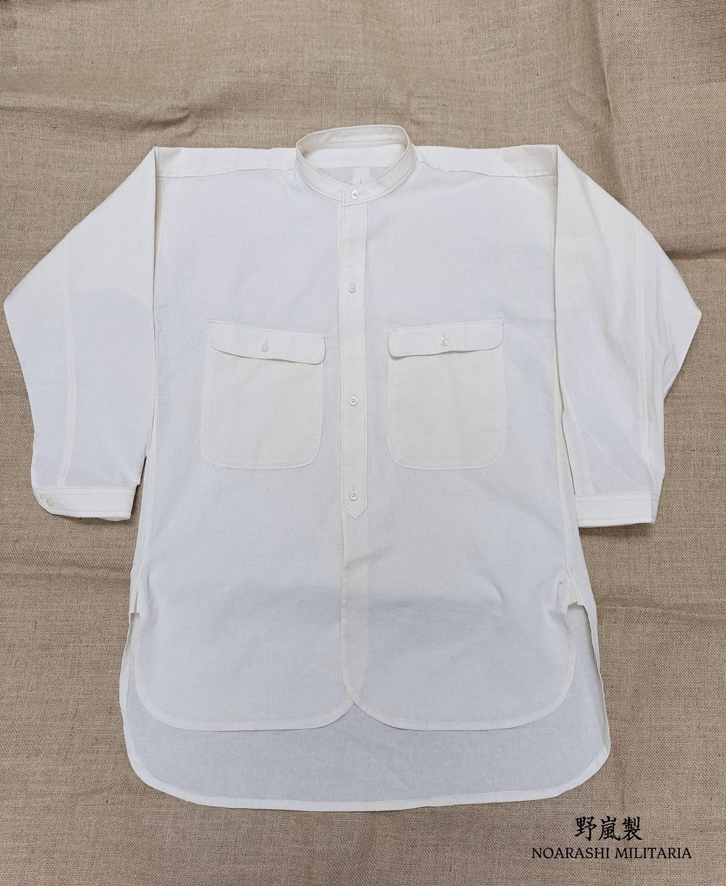 WW2 Imperial Japanese Army IJA White Cotton Service Shirt Uniform