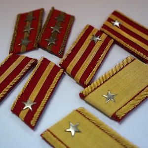 WW2 Imperial Japanische Armee Offizier EM Kragenspiegel Typ 3 98 Insignia Uniform