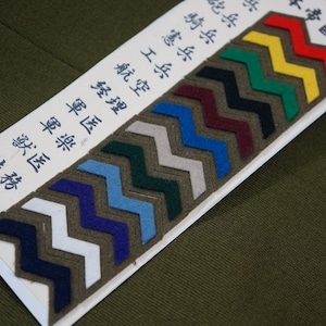 WW2 Kaiserlich Japanische Armee IJA Uniform Typ 98 Eurasie MP Zweigabzeichen Insignia Berg