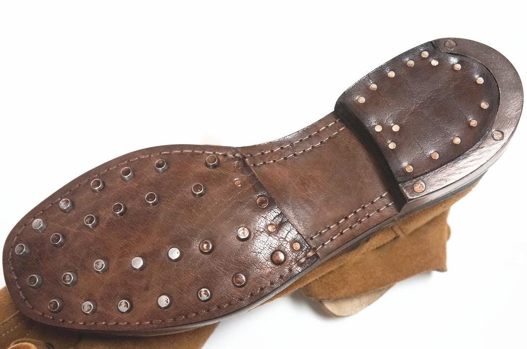 WW2 Imperial Japanese Army Ankle Boots Showa 5 IJA Reproduction