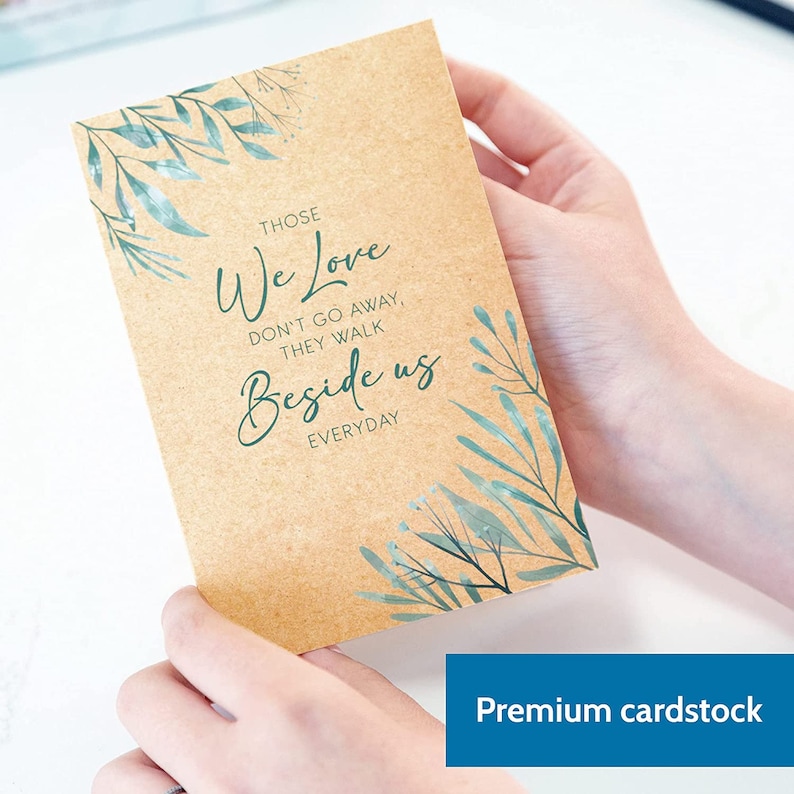 30 Sympathy Cards Assortment Box With Envelopes 4x6 Kraft Etsy