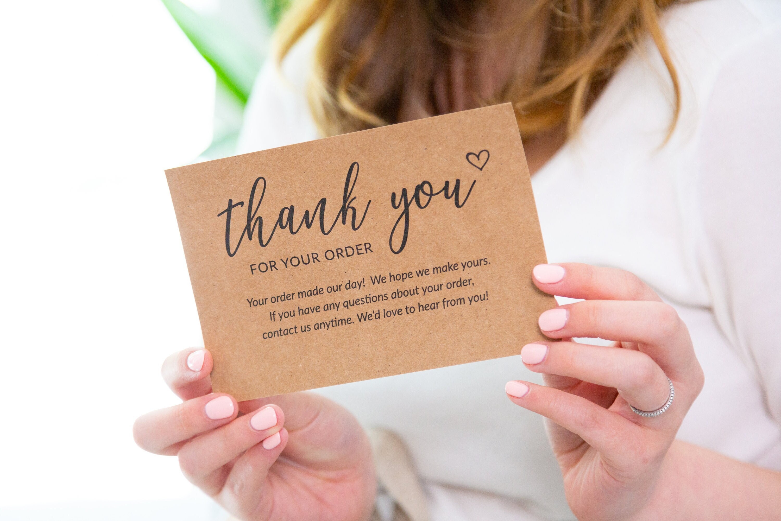 Thank You 20-Pack Gold Foil Watercolor Cards with Envelopes 3-3/4