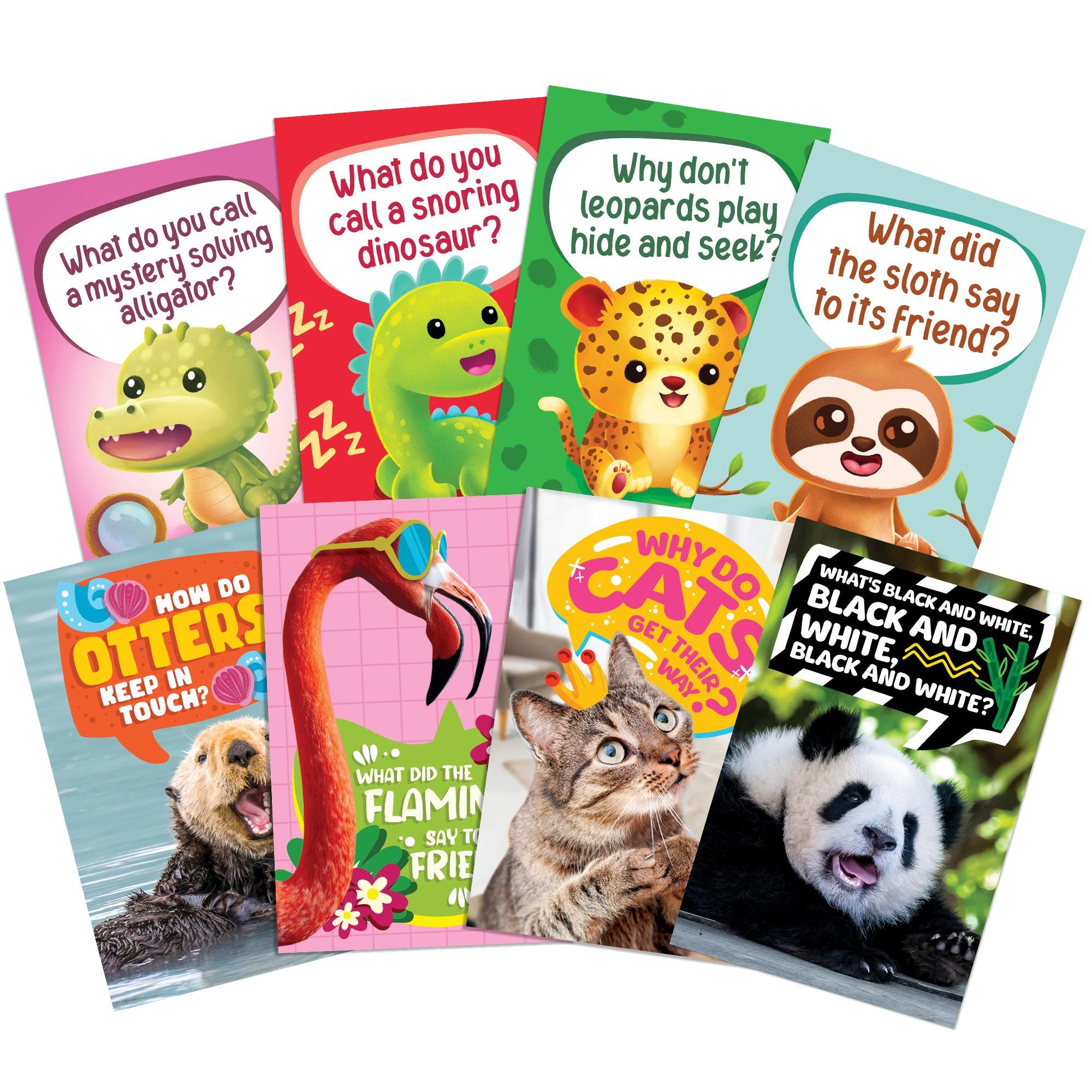 Funny Note Cards T MARIE 40 Animal Postcards - Bulk For Kids And ...