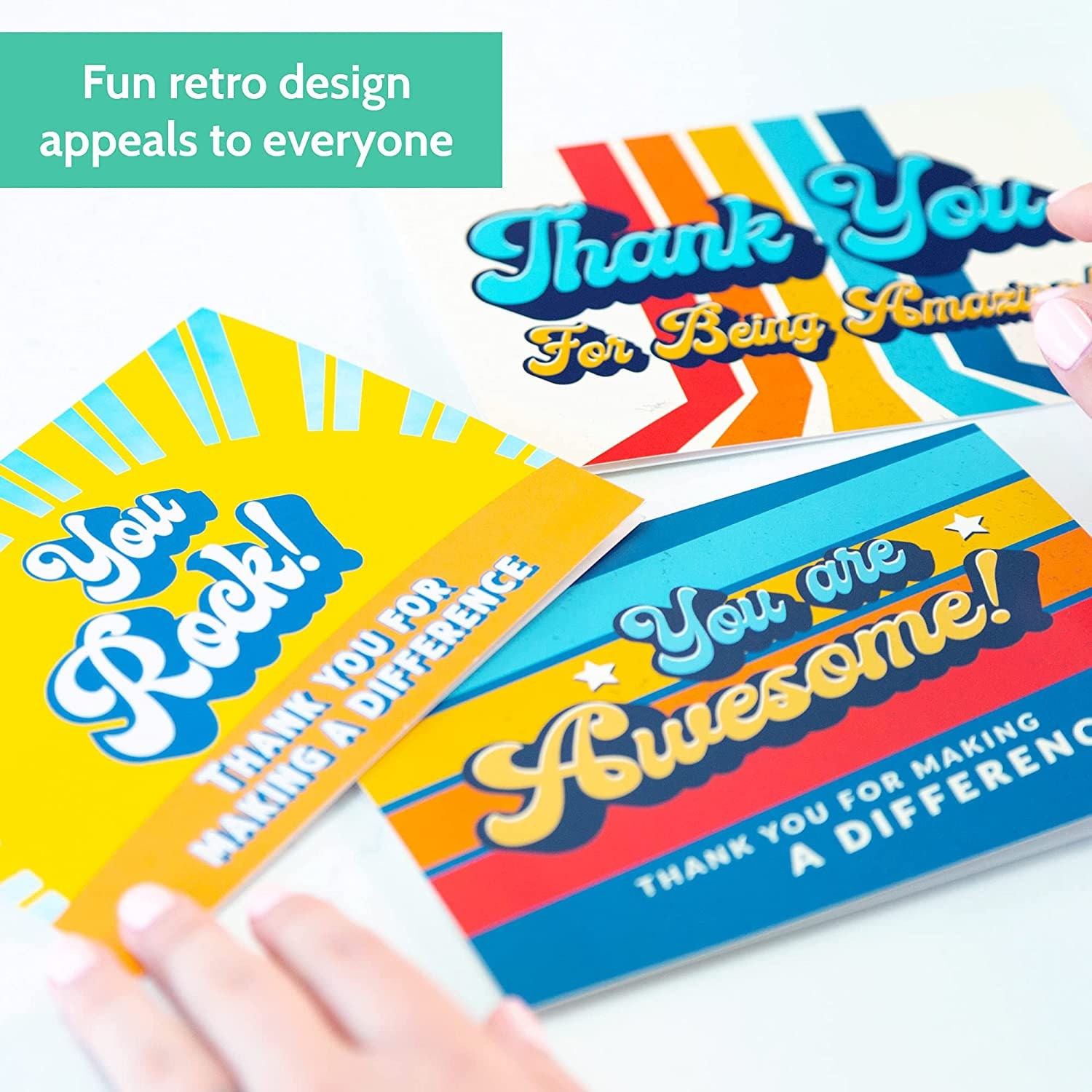 24 Appreciation Cards With Envelopes - Team Gifts, Teacher Gifts ...
