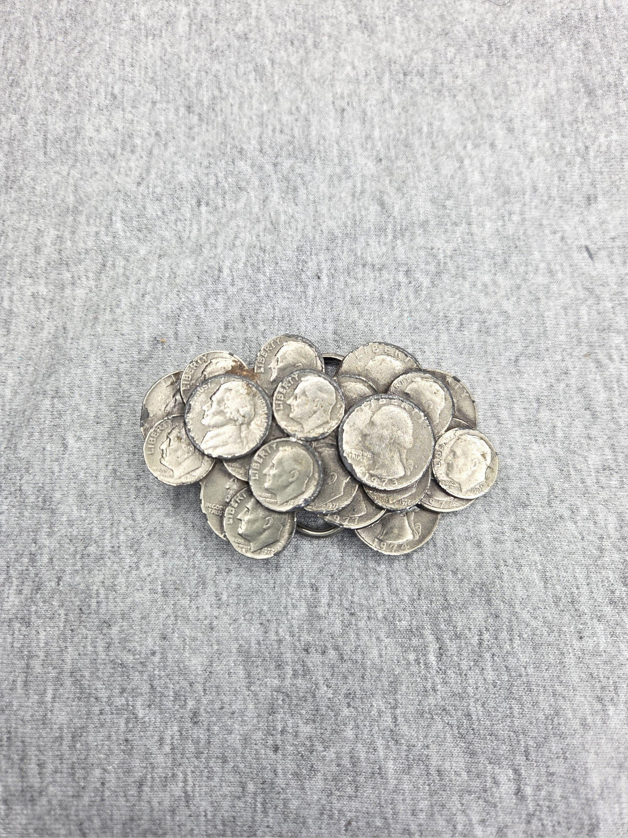 Dime Belt Buckle - Etsy