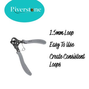 Riverstone 1,5 mm eenstaps grijper: maak en trim consistente lussen voor sieraden